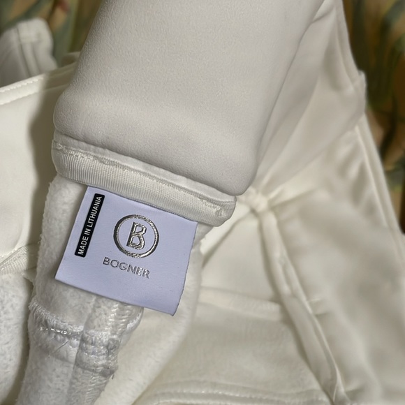 Bogner haze white snow pants - size 8 - Picture 6 of 11